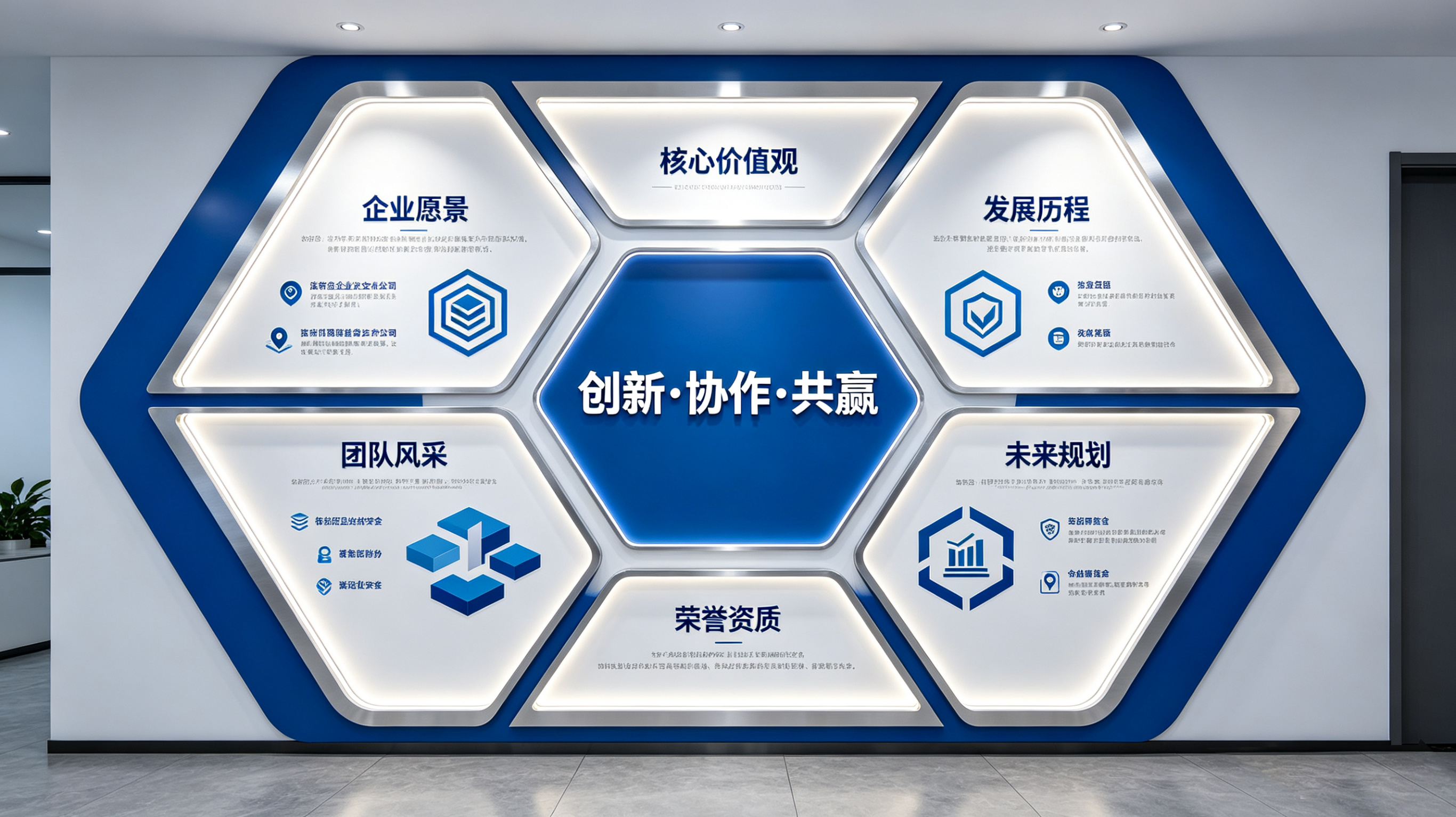 和县企业文化墙六边形避坑指南（新手常犯5个错误）